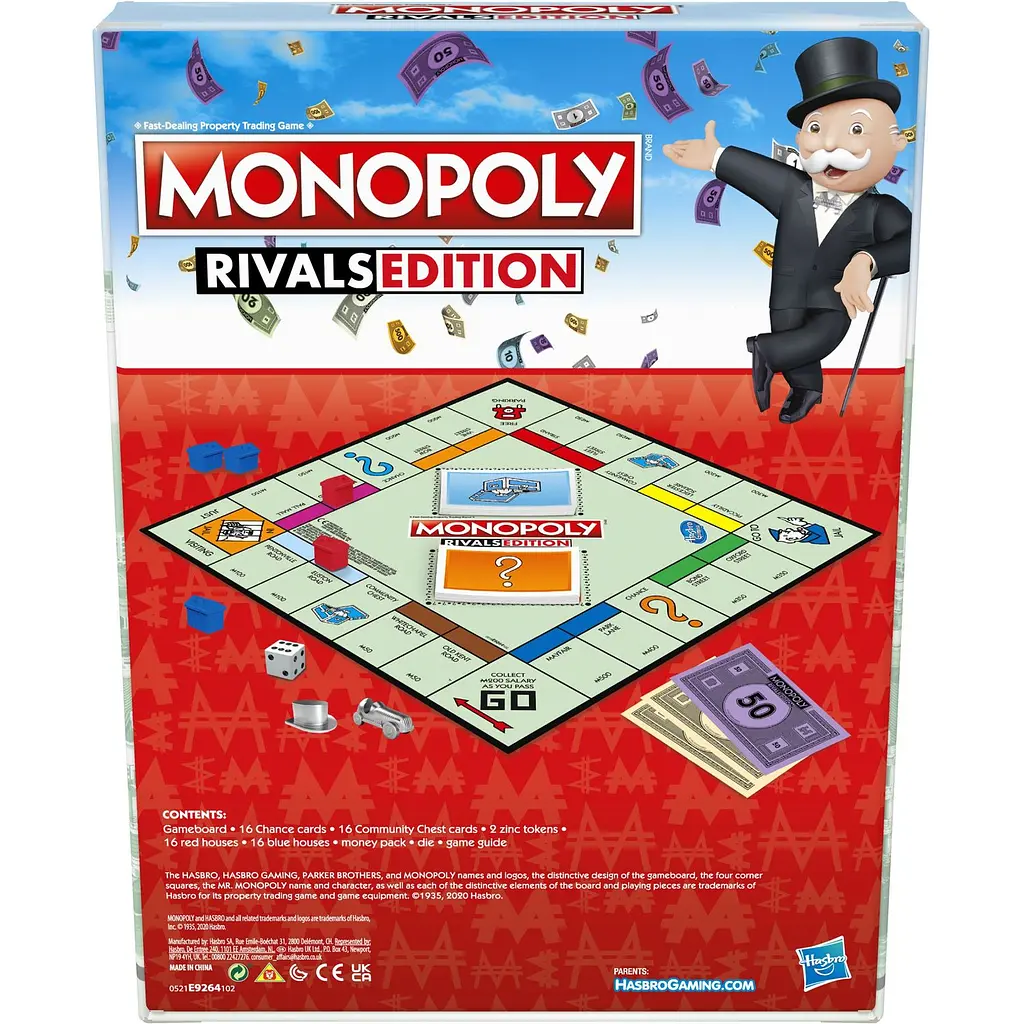 Гра настільна дорожня Hasbro Monopoly Rivals Edition (E8134_E9264) - фото 6