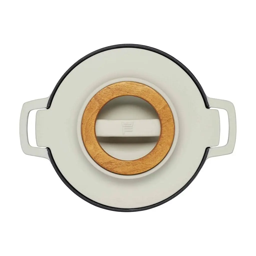 Каструля Fiskars Norden Limited Colour Edition чавунна 4 л колір береза (1071127) - фото 3