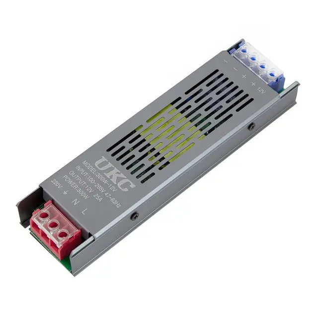 Блок живлення UKC model 300W-12V, 25 A, імпульсний блок живлення на 12 вольтів, адаптер живлення 12 В - фото 2