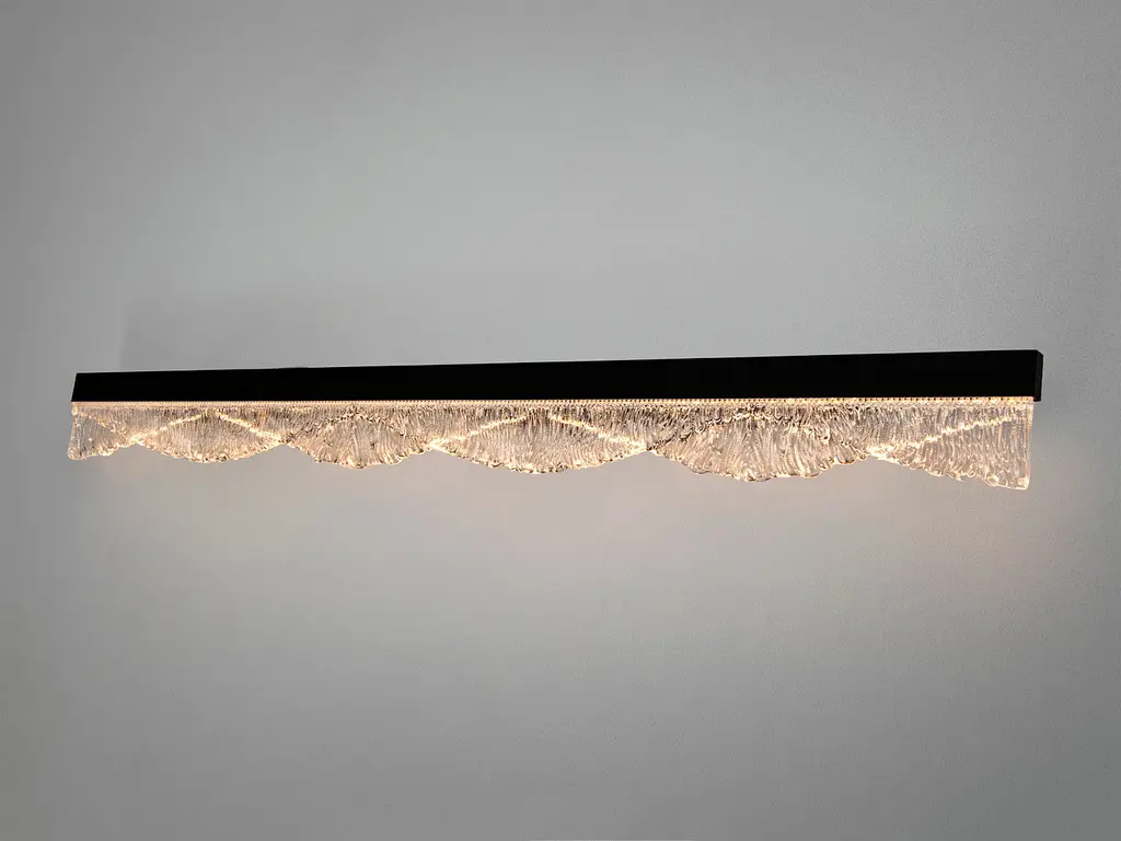 Настінне LED бра Diasha 8057/800BK лінійне чорне 20 Вт - фото 2