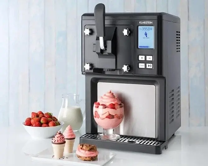 Машина для морозива Klarstein Sweet Sundae колір чорний (10034911) б/в - фото 2