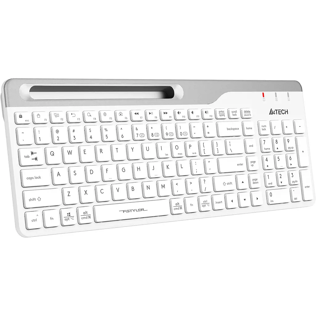 Клавиатура A4Tech Fstyler FBK25 White [114618] - фото 2
