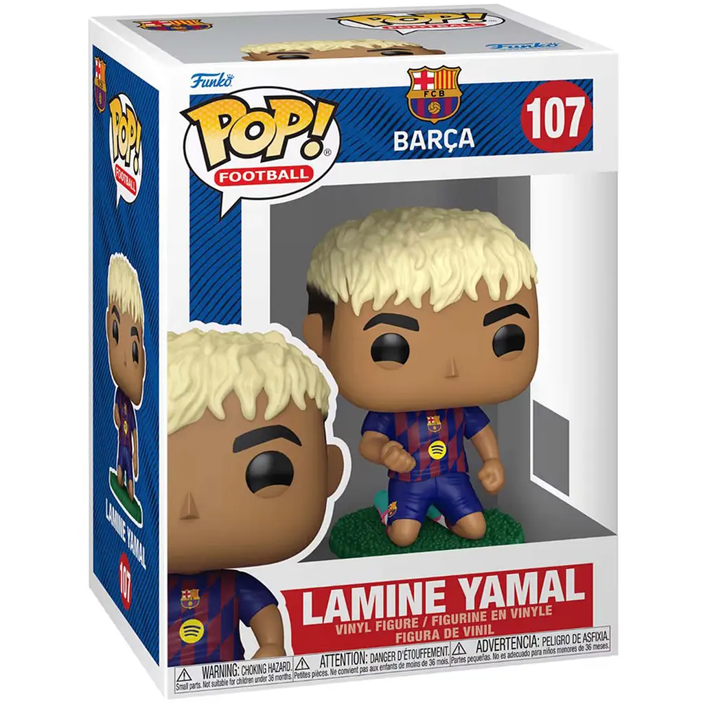Ігрова фігурка Funko POP! Футбол Барселона S2 - Ламін Ямаль (93701) - фото 2