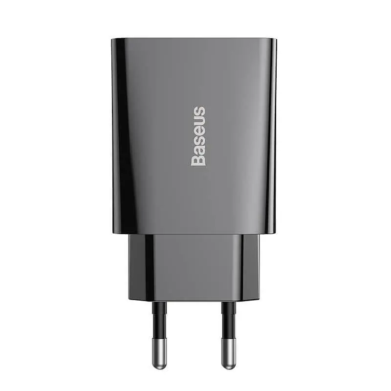 Адаптер живлення - зарядний блок BASEUS Speed Mini Quick Charger вихід 1Type-C 20 W (CCFS-SN01) - фото 2