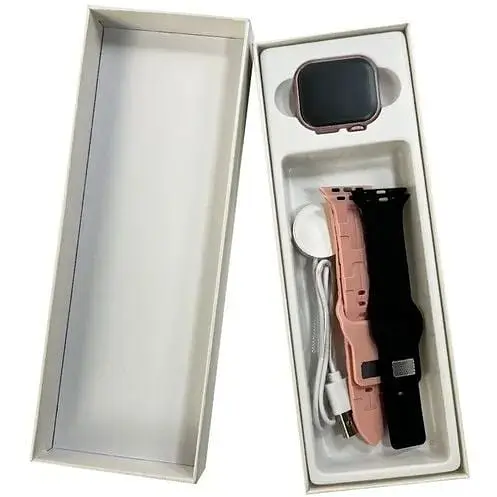 Смарт-часы HK 9 mini IP67 Pink - фото 2