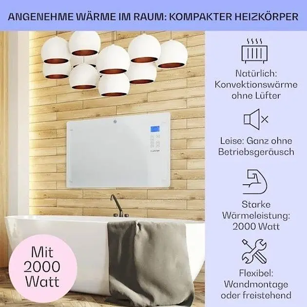 Конвекторний обігрівач Klarstein Norderney 2000 Вт (10032790) - фото 2
