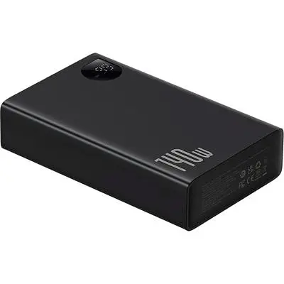Батарея універсальна Baseus Adaman Metal Digital Display 24000mAh 140W, Black (P10021508113-00) (P10021507112-02 / P10021508113-00) - фото 4