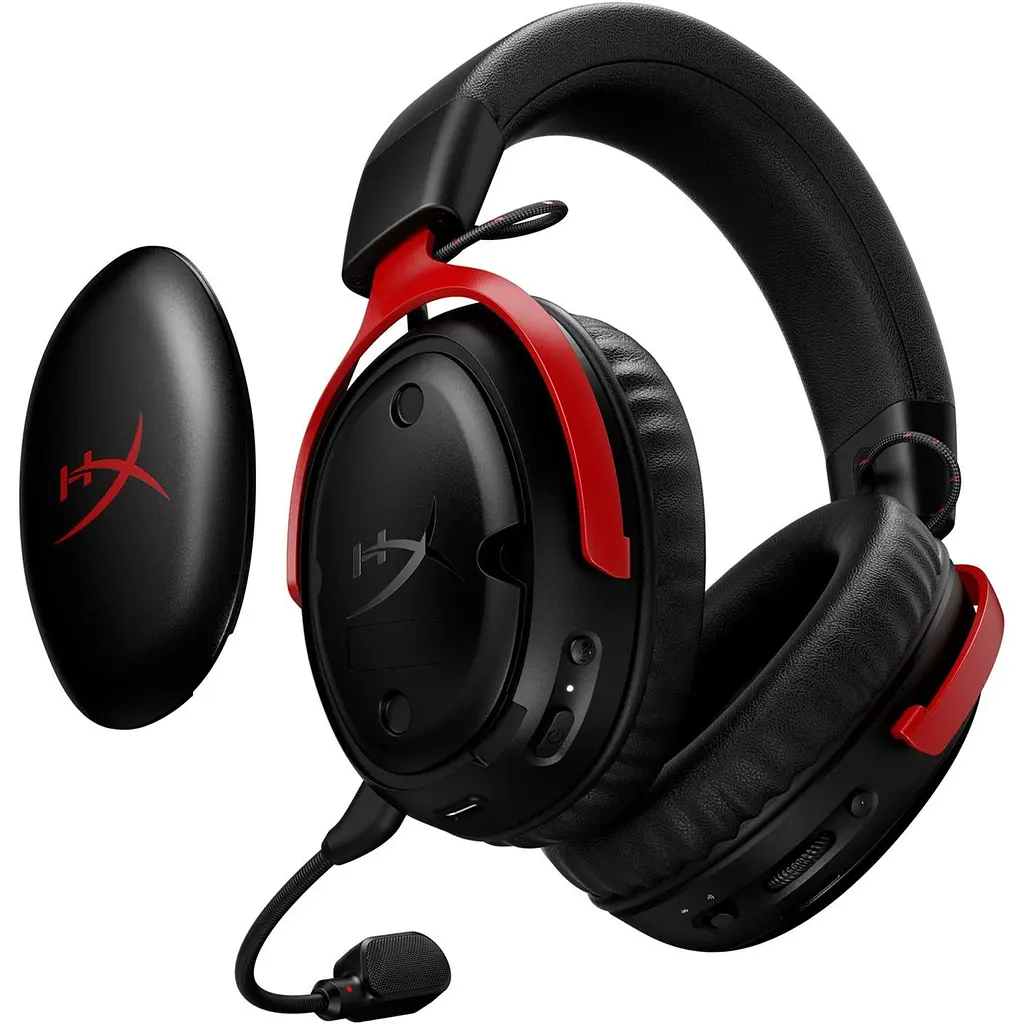Ігрові навушники HyperX Cloud III S Black/Red (A59Z0AA) [143039] - фото 3