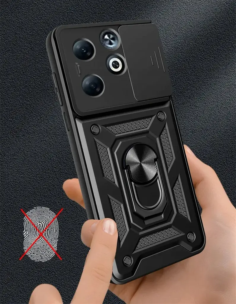 Панель BeCover Military для Infinix Smart 9 (X6532) Black (713049) - фото 6