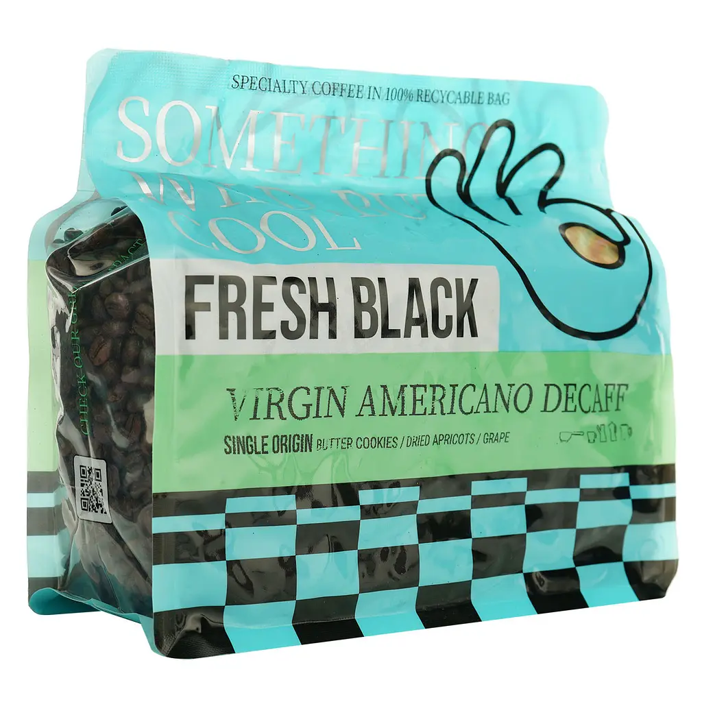 Кофе без кофеина Fresh Black Virgin Americano 1 кг - фото 2