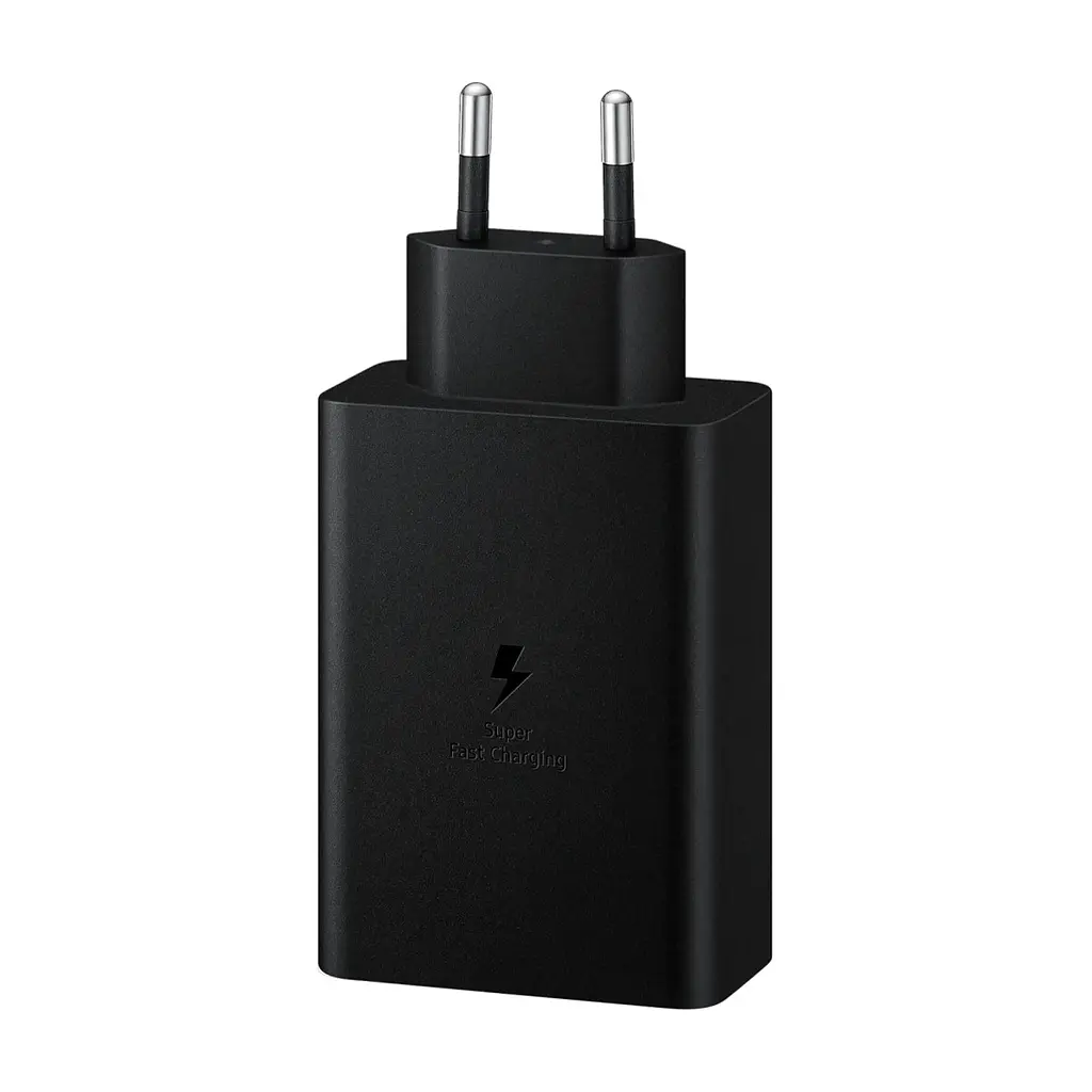 Зарядний пристрій Samsung 2xUSB-С 65W PD PPS/USB-A Black (EP-T6530NBEGEU) - фото 2