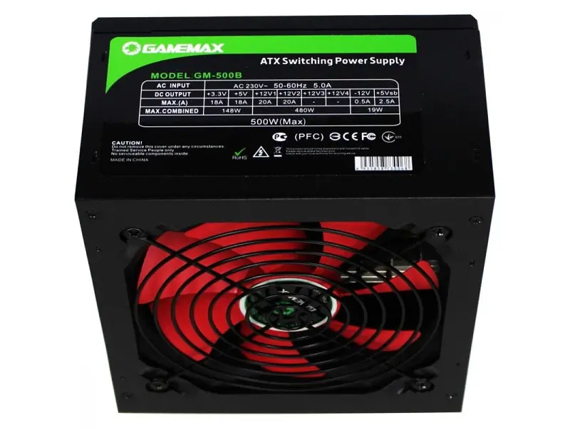 Блок живлення Gamemax GM-500B - фото 3