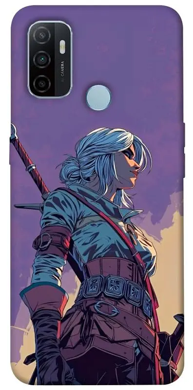 TPU чохол Demsky The witcher ciri для Oppo A53 / A32 / A33