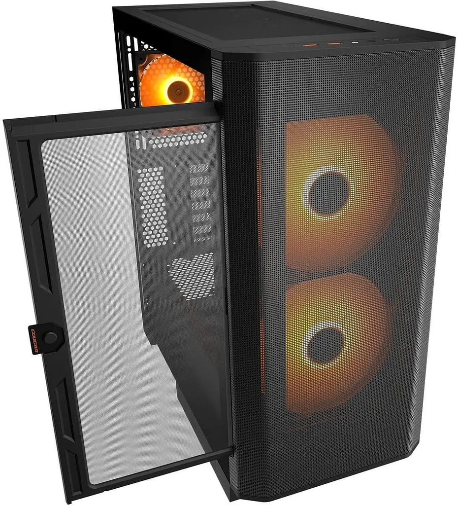 Корпус Cougar Airface FLO RGB Black (AIRFACE FLO RGB) - фото 3