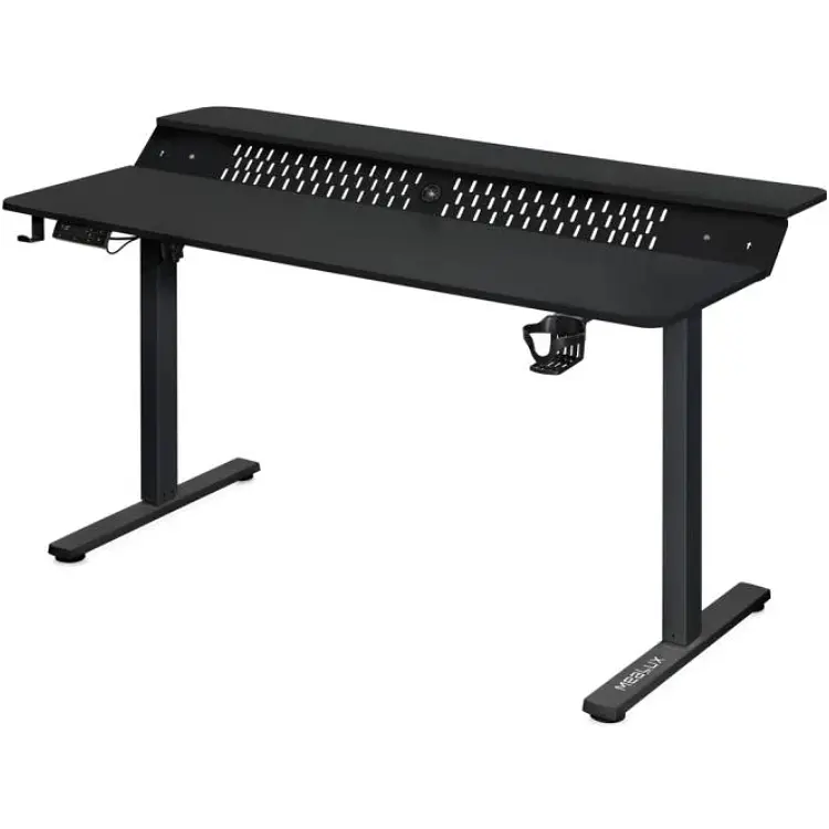 Стіл з електрорегулюванням висоти Mealux PowerDesk Extra Black (EVO-262 B/B)