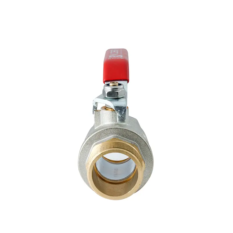 Кран кульовий ГШВ Koer Extreme KE.215-32 - 1 1/4" FM ручка "важіль" червона KR5753 - фото 3