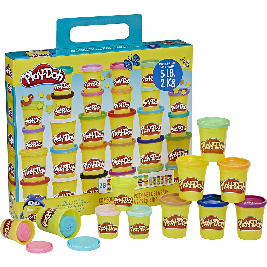 Набір маси для ліплення Hasbro Play-doh 28 баночок (F2831) - фото 3