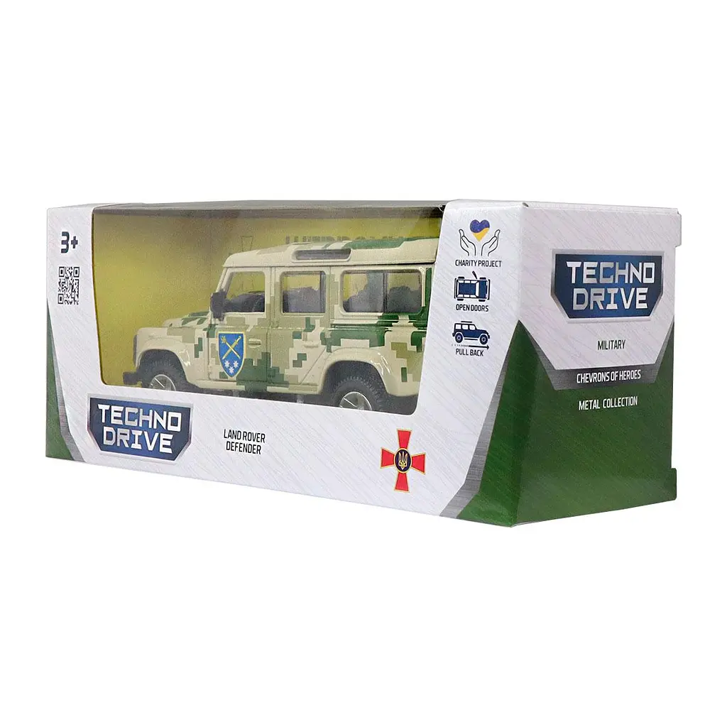 Автомодель серии Шевроны Героев — Land Rover Defender — ОК Восток - фото 10