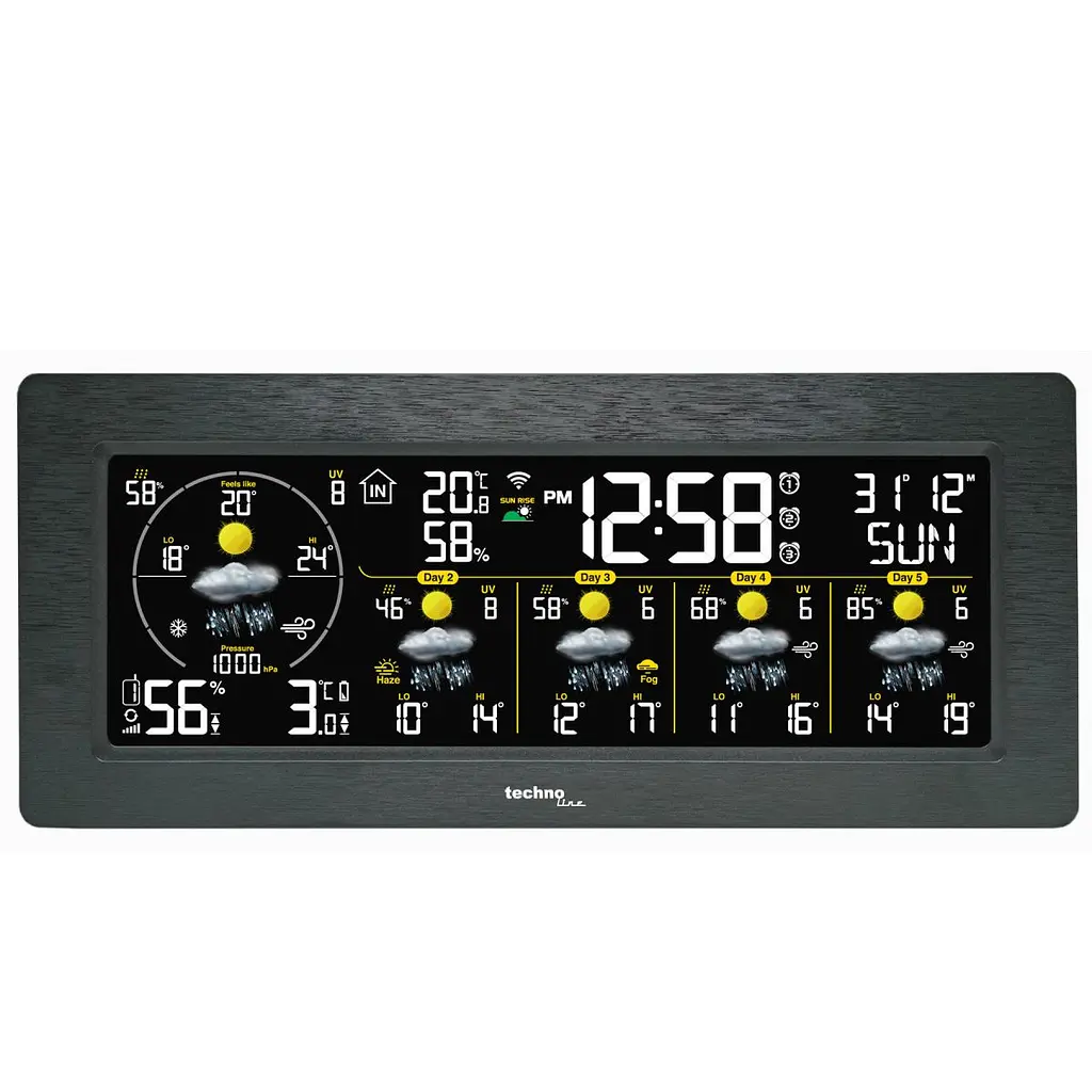 Метеостанція Technoline DirektWetter WD3050 Anthracite (WD3050) - фото 3