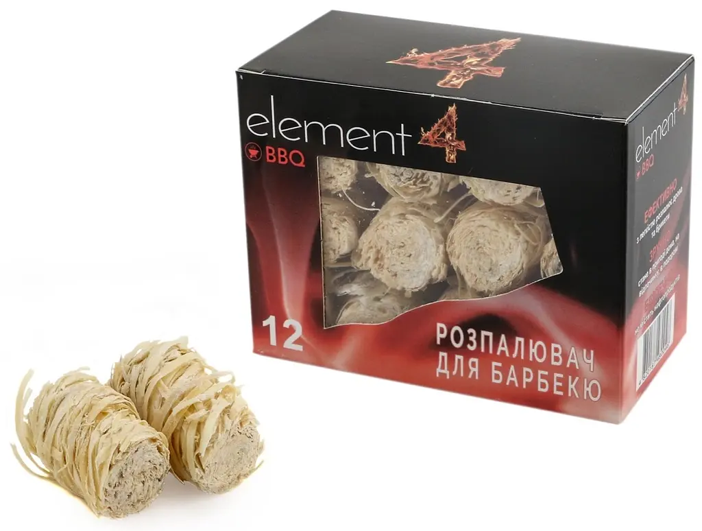 Розпалювач вогню Element4 з деревної вовни 12 шт (4820187480046) - фото 2