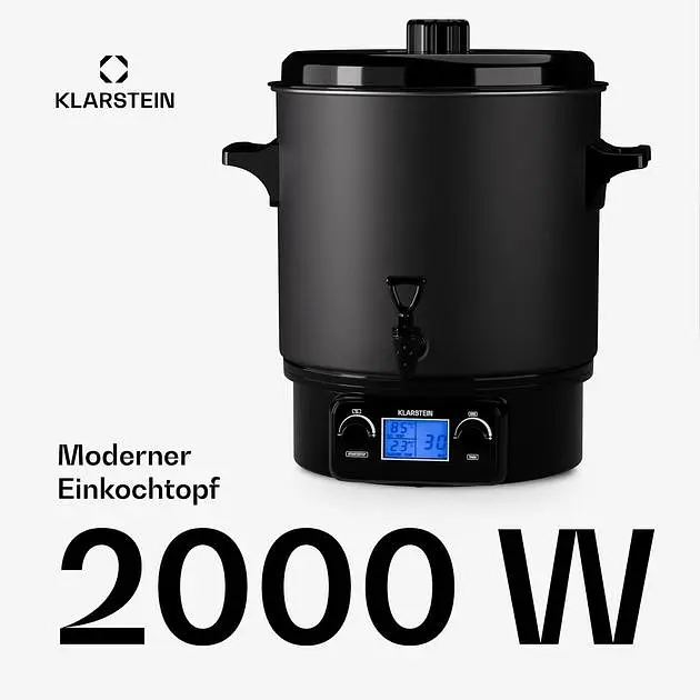 Стерилизатор машина для консервирования Klarstein Biggie Digital (10045400) - фото 3
