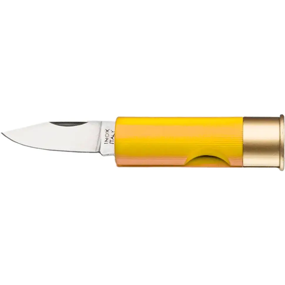Ніж Old Bear Gauge12 cartridge-knife,, жовтий