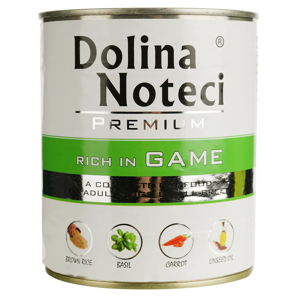Влажный корм для собак Dolina Noteci Premium с дичью 800 г - фото 2