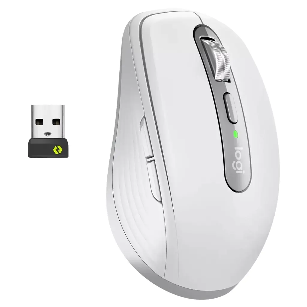 Мишка Logitech MX Anywhere 3S for Business Wireless/Bluetooth Pale Gray (910-006959) - фото 2