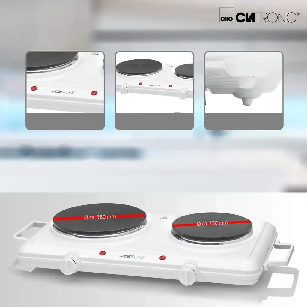 Електроплита Clatronic DKP 3583 - фото 8