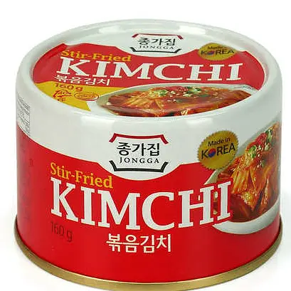 Кімчі Jongga консервоване смажене 160 г (8801052040530)