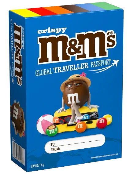 Драже M&M's Crispy Passport 8 х 36г