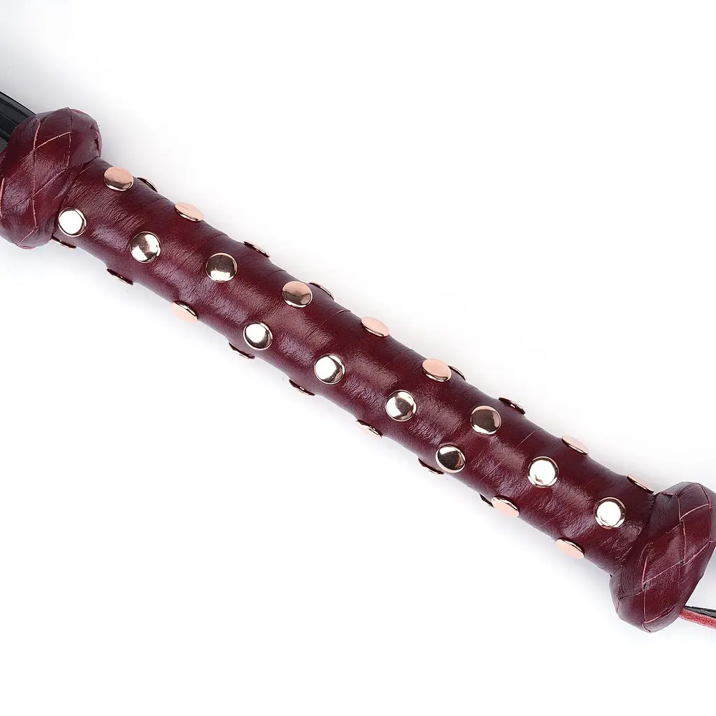 Флогер Liebe Seele Wine Red Studded Flogger - фото 3