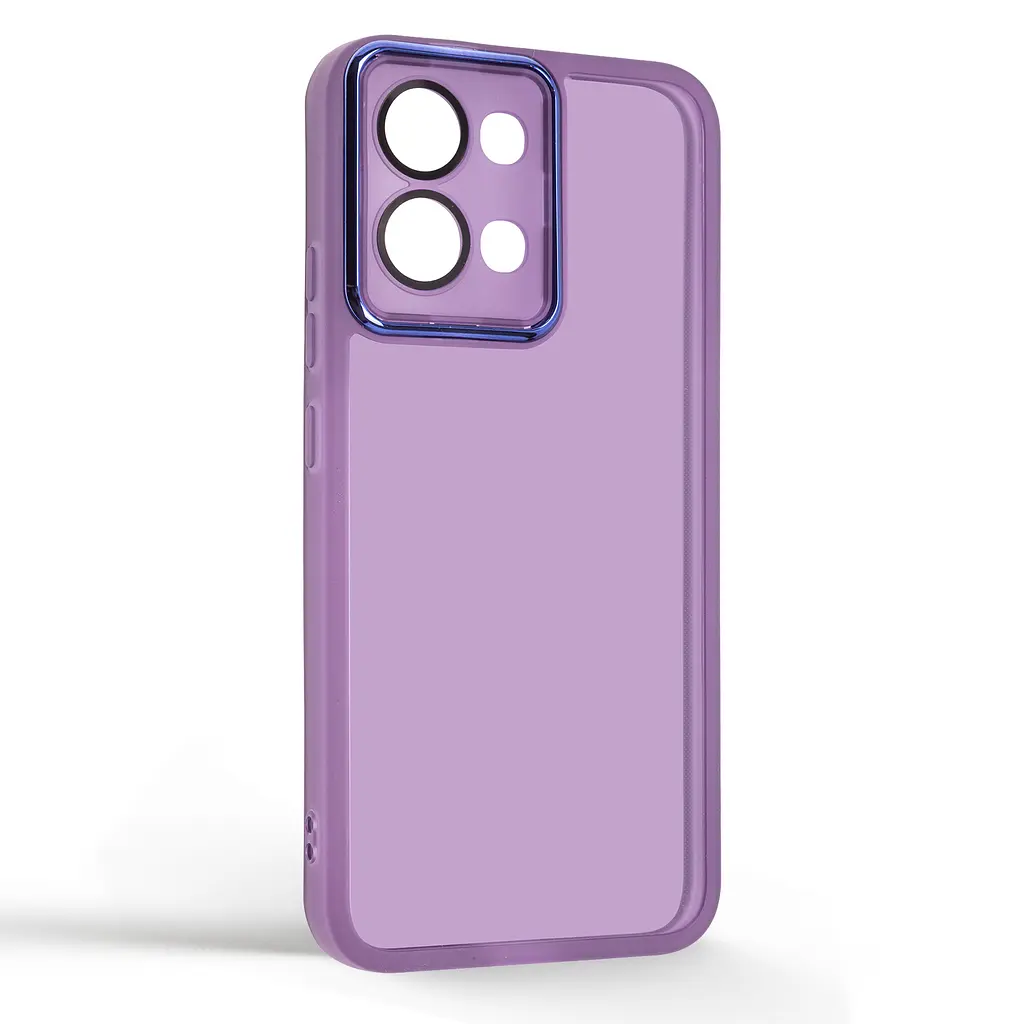 Защитный чехол для OPPO A6 Pro 4G, Shade, фиолетовый, TPU+PC, матовый, защита всего корпуса, панель-накладка, противоударный, с большими бортами, амортизирует удары при падениях, ArmorStandart (ARM89236) - фото 2