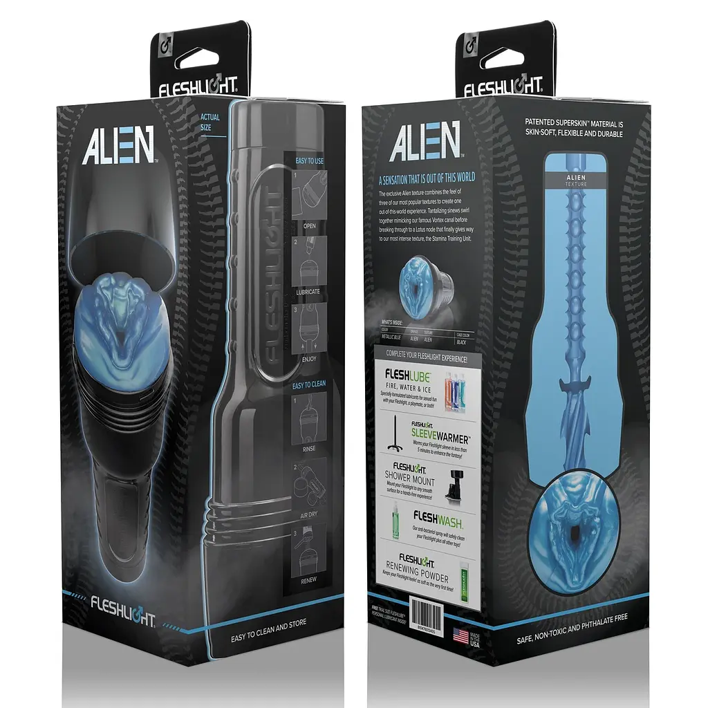 Мастурбатор Fleshlight Freaks Alien - фото 6