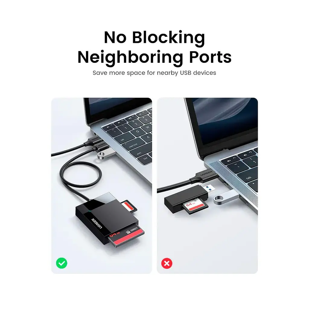 Кардрiдер Ugreen CR125 USB 3.0 Black (30333) - фото 14