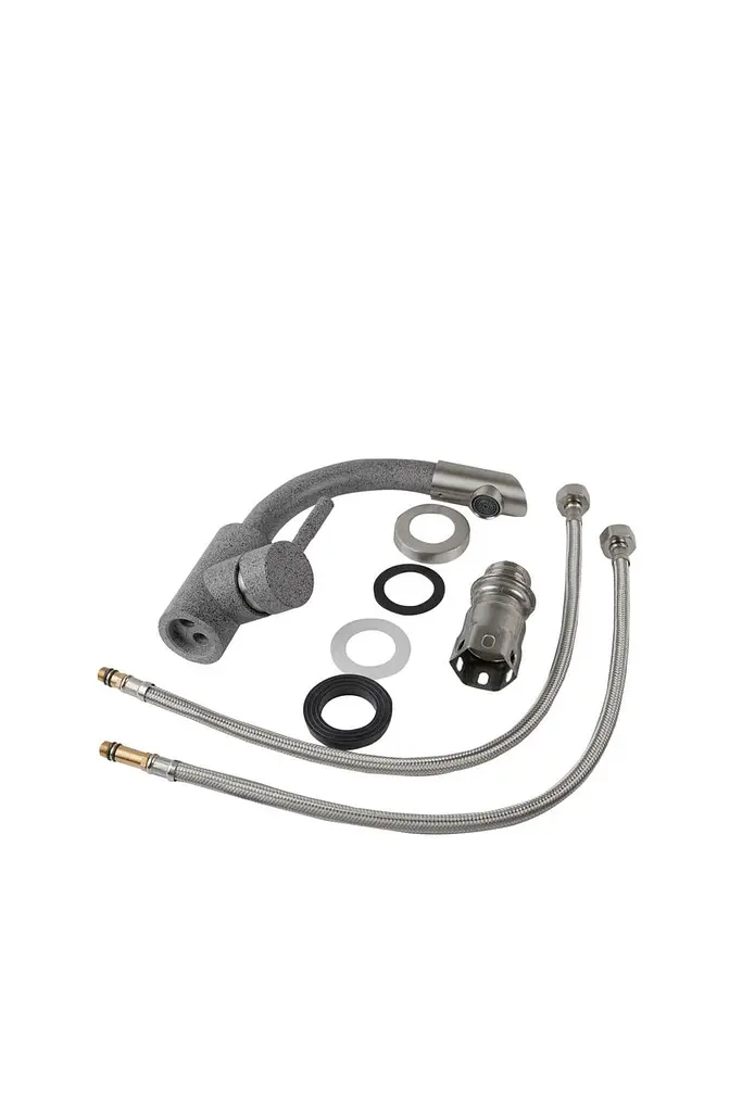 Змішувач для кухні Germece 8303 sk мікс Графіт - фото 2