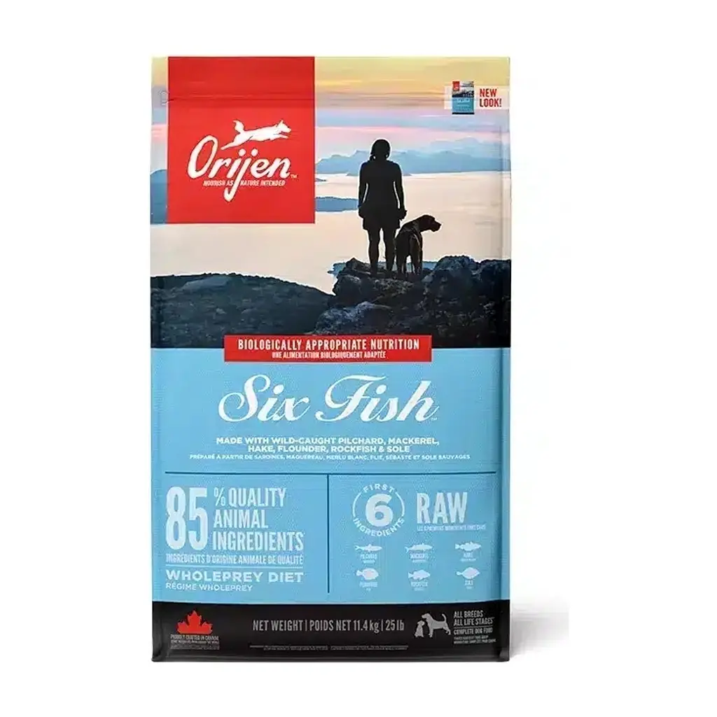 Сухий корм для собак Orijen 6 Fish 11.4 кг (0064992183127)