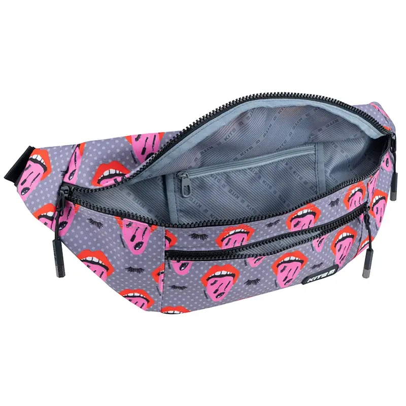 Сумка-бананка Kite Education teens 2590 сіро-рожева (K22-2590) - фото 6