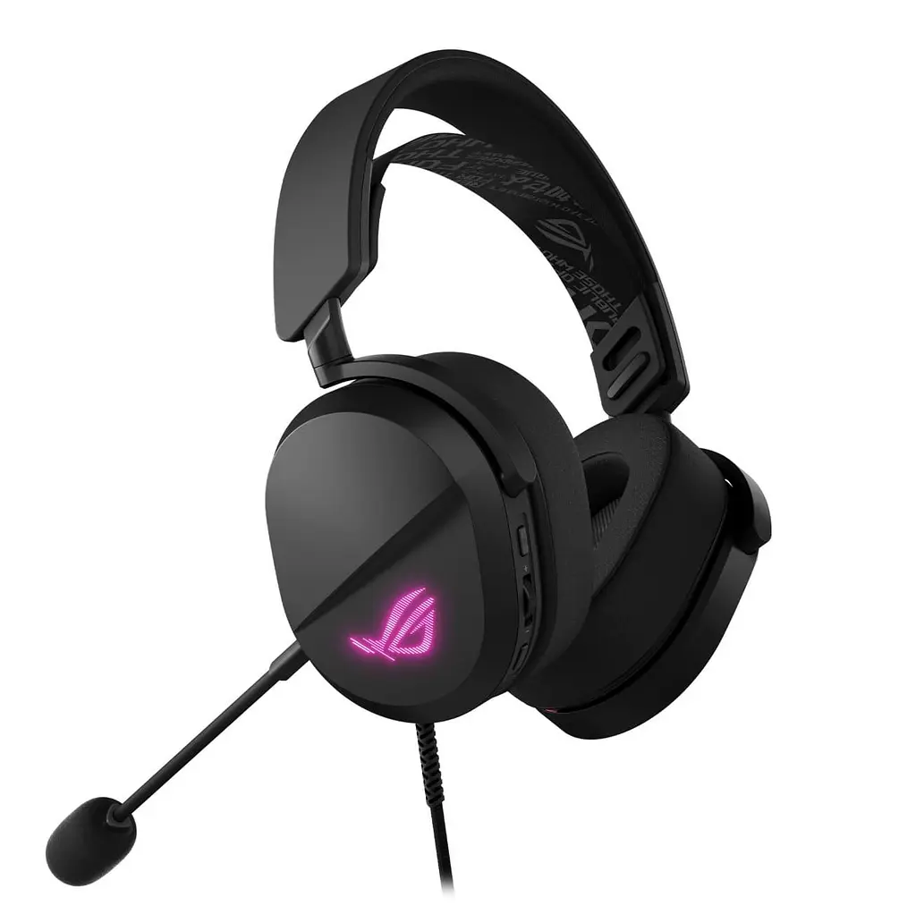 Ігрова гарнітура ASUS ROG Pelta Core USB-C RGB Black (90YH04E0-BHUA00) - фото 3