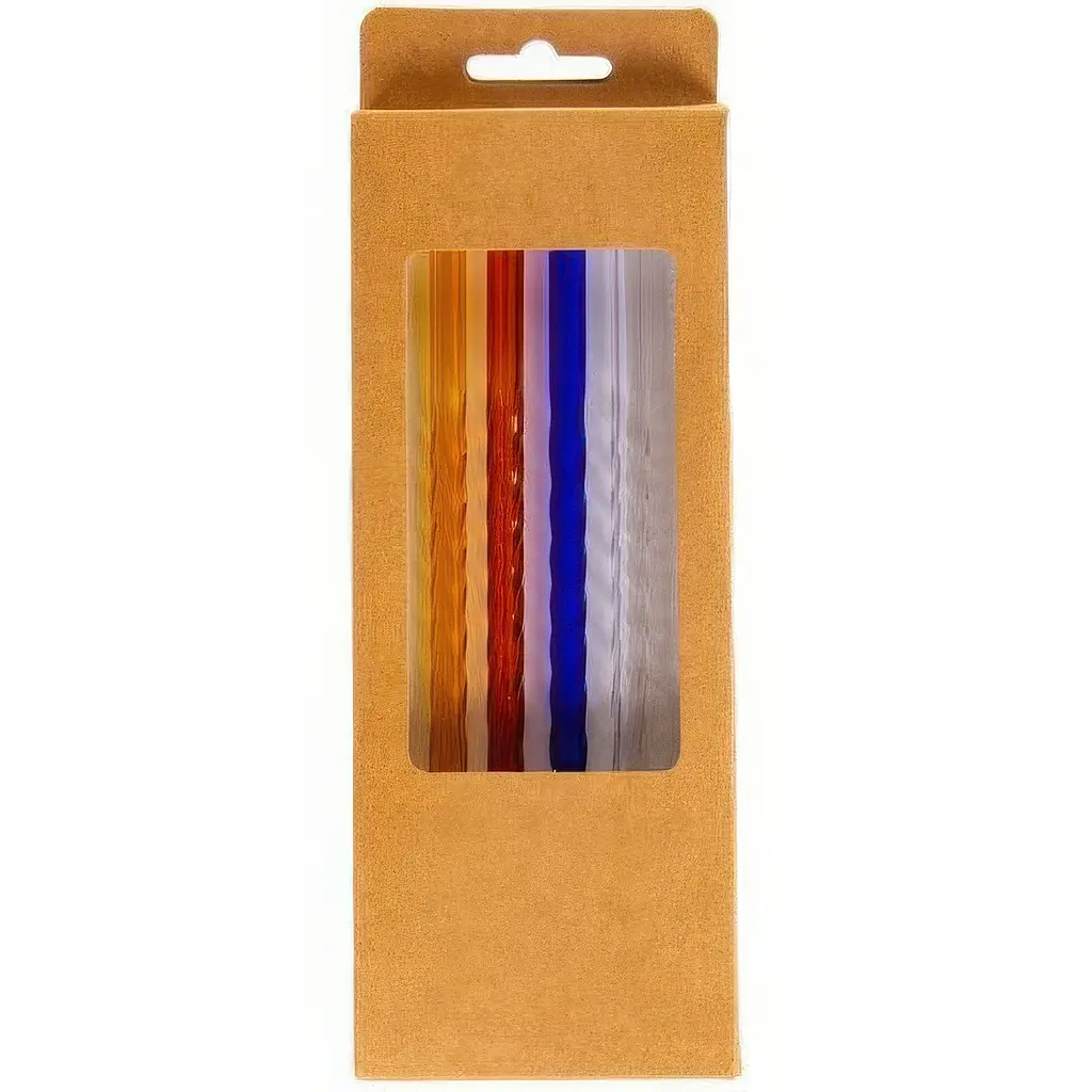 Набір трубочок Lefard для коктейлів з йоржиком 4 шт. (815-067) - фото 2