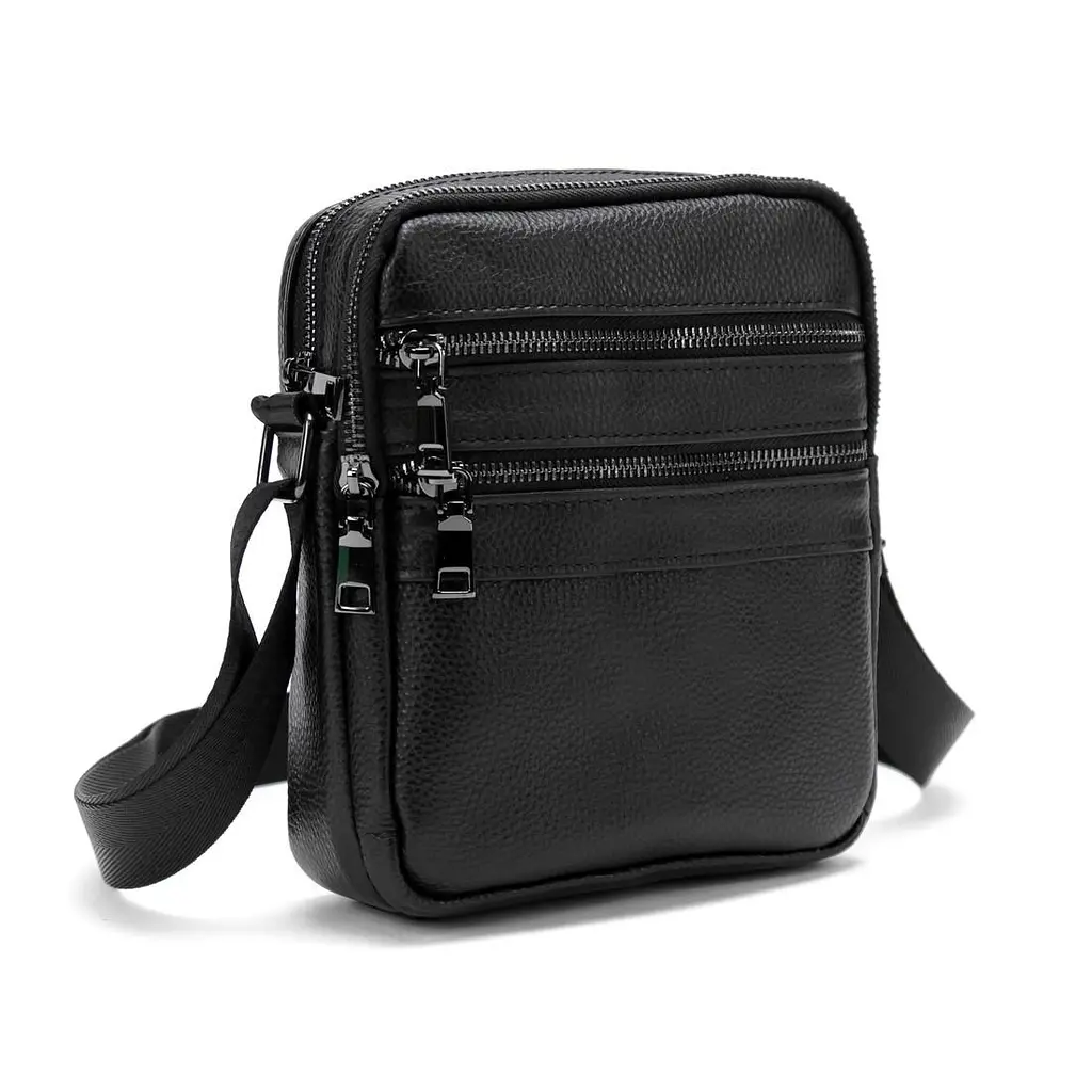 Чоловіча шкіряна сумка через плече Tiding Bag M56-3646A