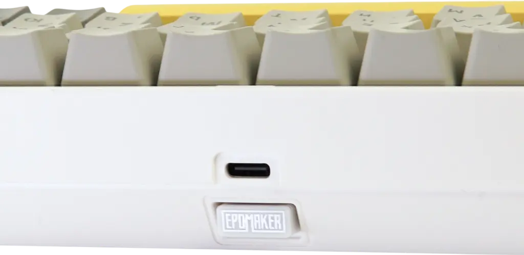 Клавиатура беспроводная Epomaker EP64 Mulan Switch UA RGB White (EP64-W-M) - фото 2