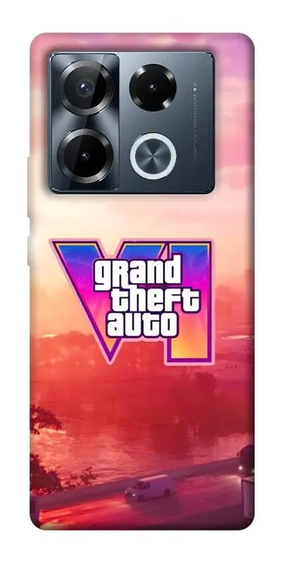 TPU чохол Demsky GTA VI Vice City для Infinix Note 40 Pro 4G