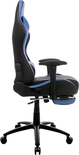 Геймерское кресло GT Racer черное с синим (X-2534-F Black/Blue) - фото 4