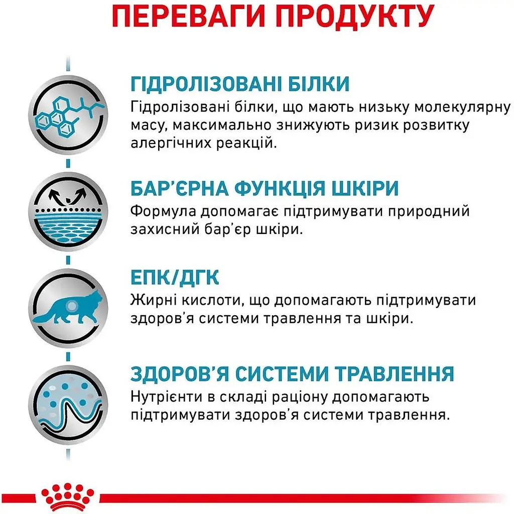 Сухой корм для кошек Royal Canin Vd Feline Hypoallergenic Cat при пищевой аллергии 0.4 кг - фото 3