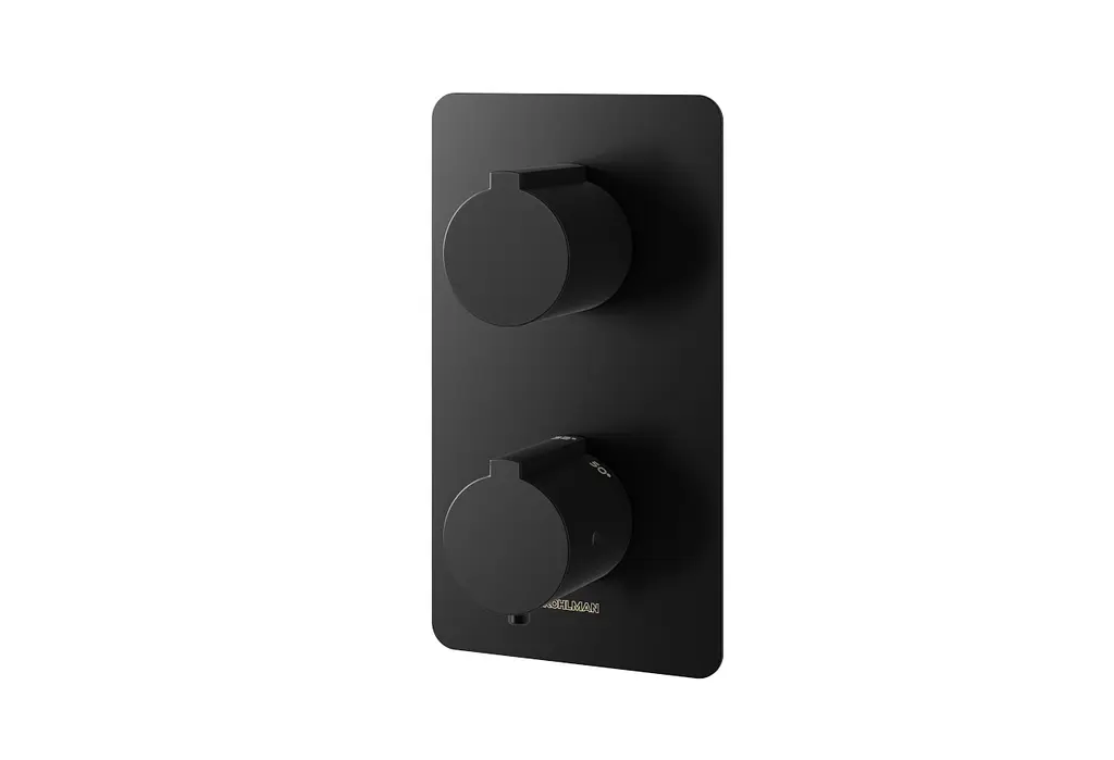 Душова система Kohlman Experience 30 black з термостатом + BOX прихованого монтажу KPL-QW432EBR30, Чорний матовий - фото 3