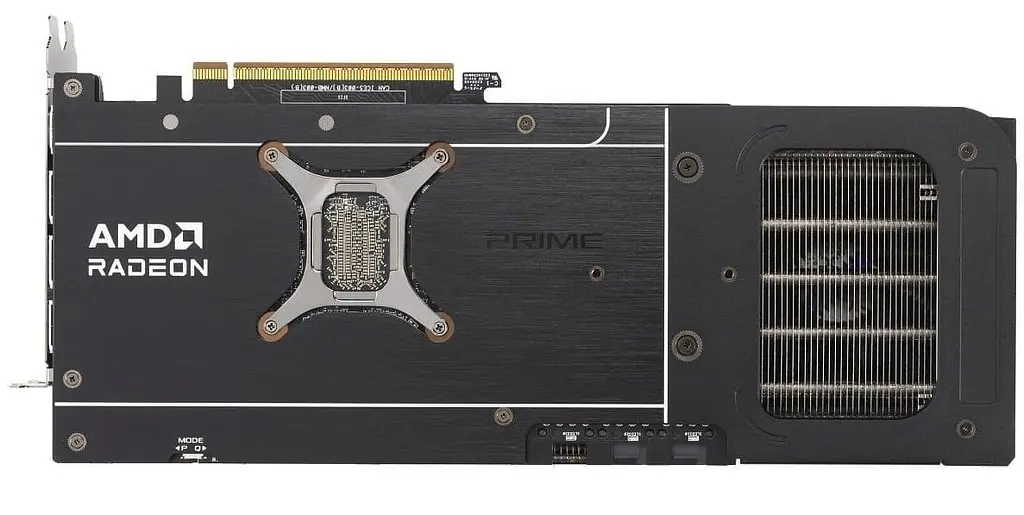 Видеокарта ASUS AMD Radeon RX 9070 16GB Prime OC (PRIME-RX9070-O16G) (GDDR6, 256 bit, PCI-E v5.0 x16) - фото 7