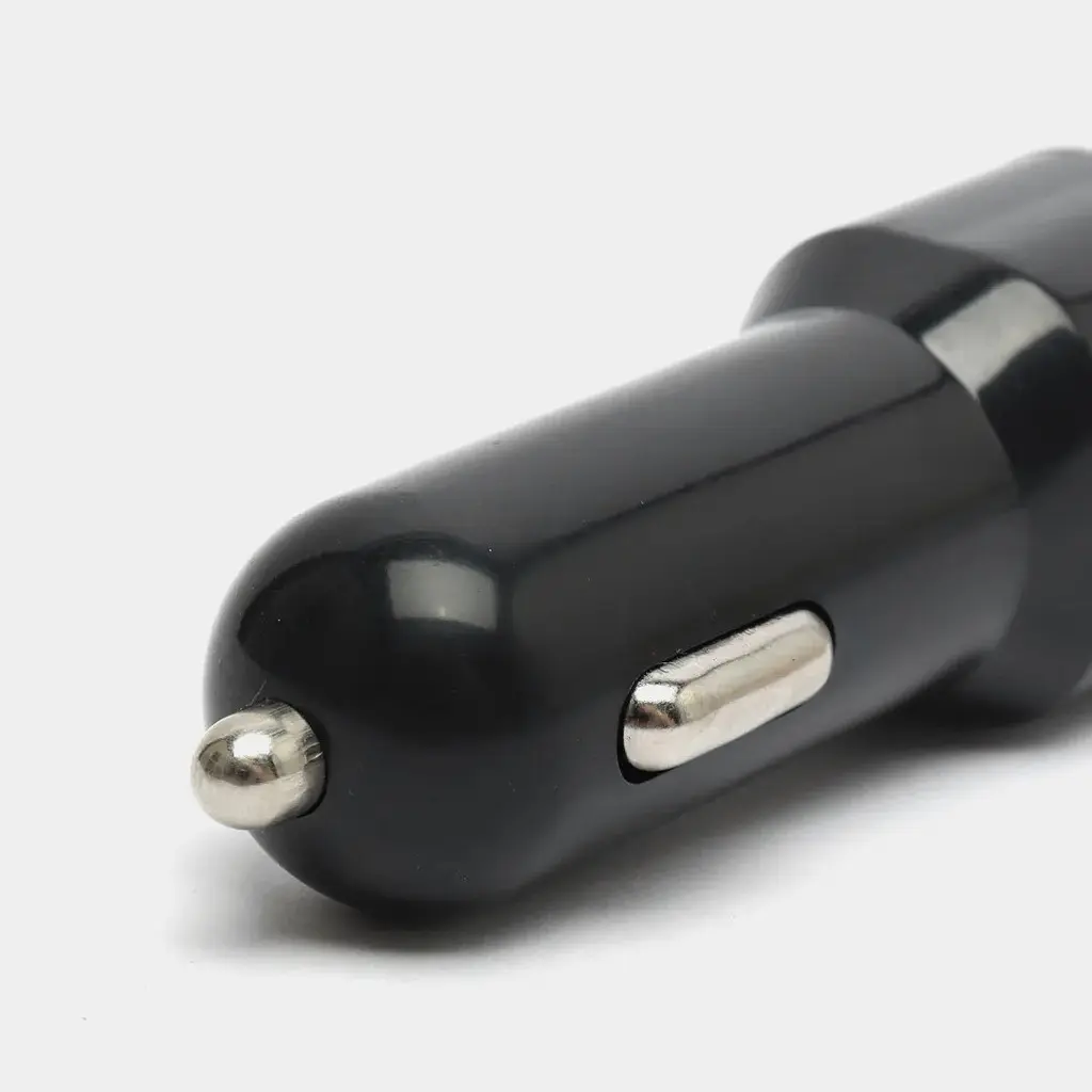 Зарядка для телефона в авто 12-24 V "Remax CC201" 2хUSB Чорна, автомобільний зарядний пристрій 1/2.1А (ST) - фото 3