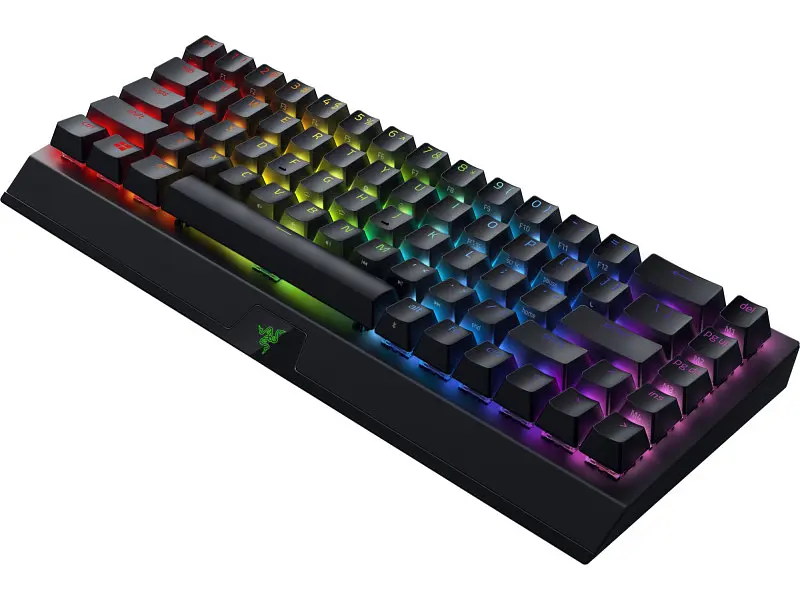 Клавіатура Razer BlackWidow V3 Mini Hyperspeed Green Switch Wireless Black (RZ03-03891600-R3R1) - фото 4