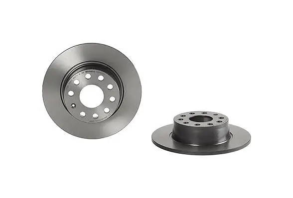 Диск гальмівний невентильований Seat Leon III, Ateca, Skoda Karoq 12-25р Brembo (08.D425.11) - фото 2